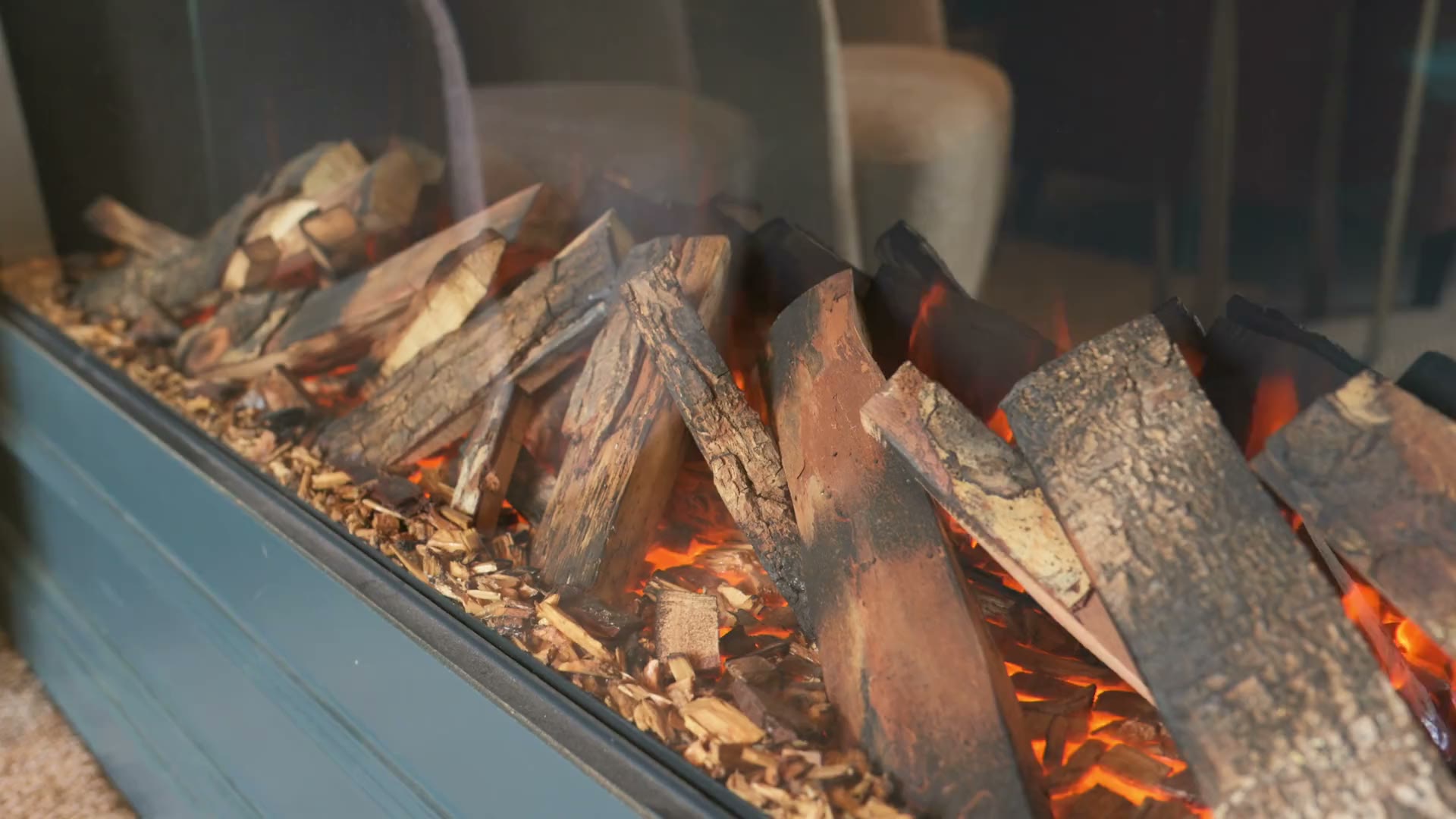 A film of Christmas at Warren House: the fire, lantern-lit stone walls, champagne in the lounge, the glowing bar and the hot tub steaming at night