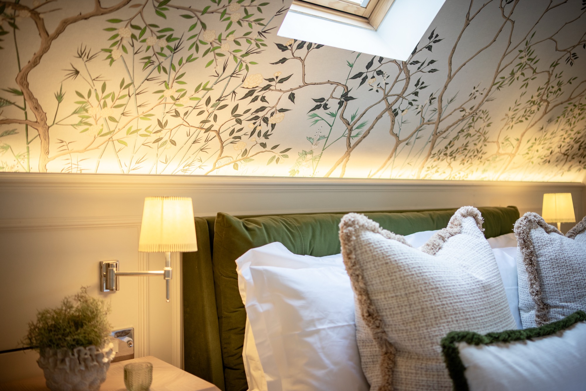 The Master Suite at Warren House — detail
