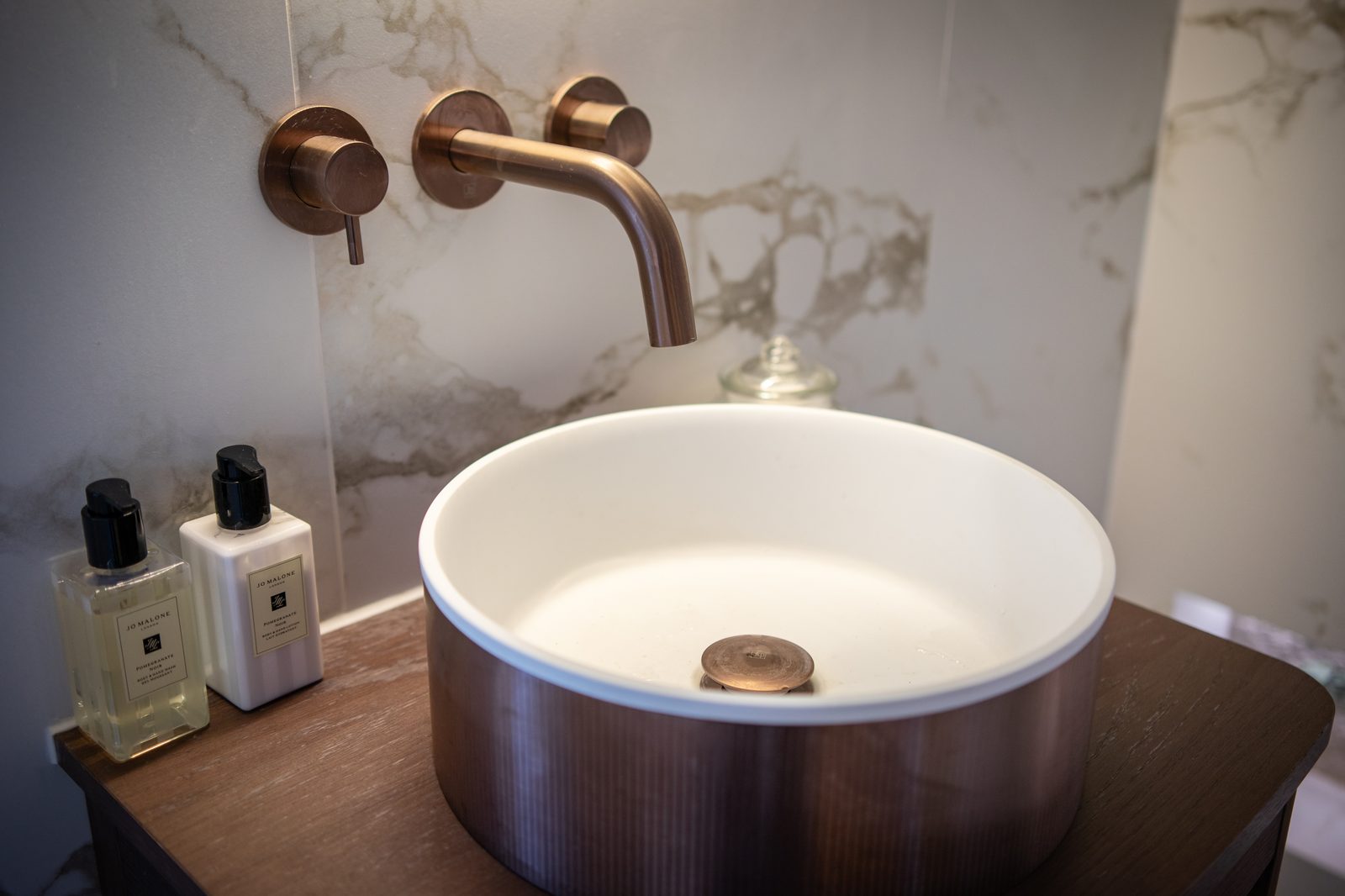 Warren House — bathroom 2 vessel basin a rk