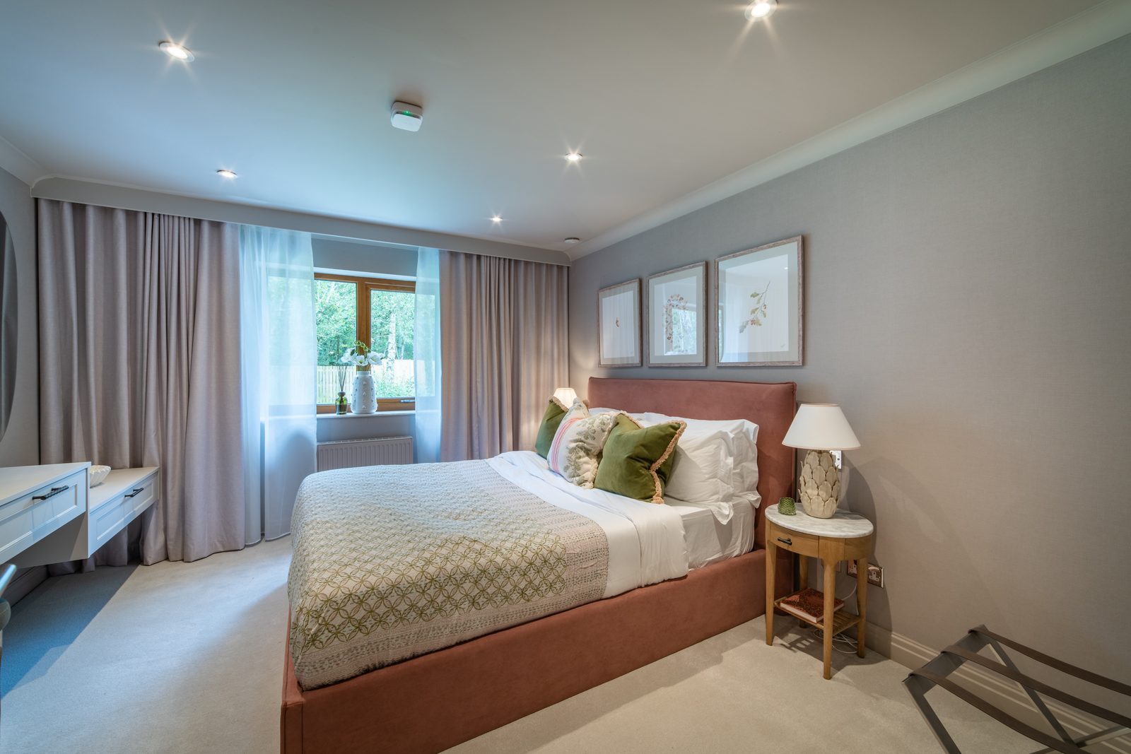 Bedroom 5, the Woodland Room at Warren House