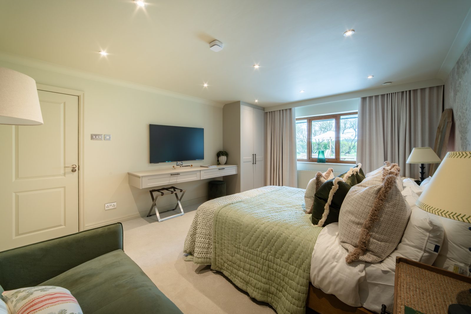 Bedroom 3 — The Dove Room at Warren House
